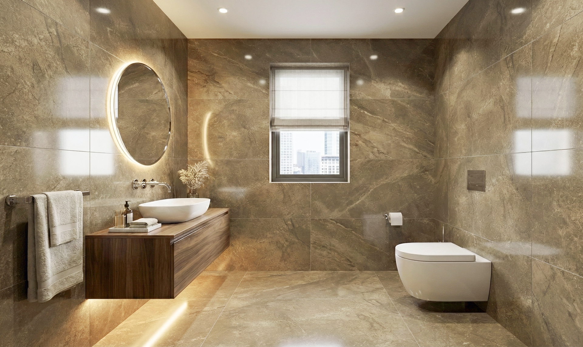 Strata Brown Polished